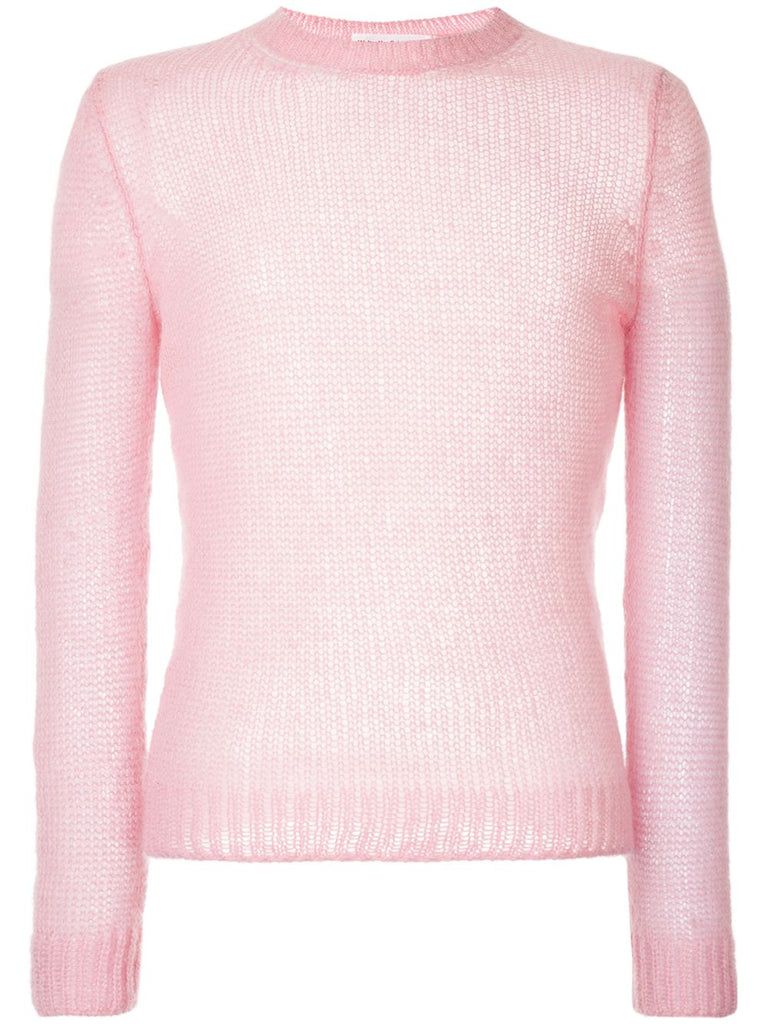 WALTER VAN BEIRENDONCK fitted knit sweater