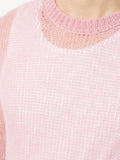 WALTER VAN BEIRENDONCK fitted knit sweater