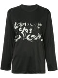 COMME DES GARÇONS artistic logo top