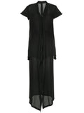 YOHJI YAMAMOTO sheer skirt suit