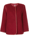 ISSEY MIYAKE textured jacket