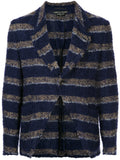 COMME DES GARÇONS Homme Plus Bouclé striped jacket