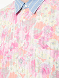 COMME DES GARÇONS Homme Plus striped floral shirt
