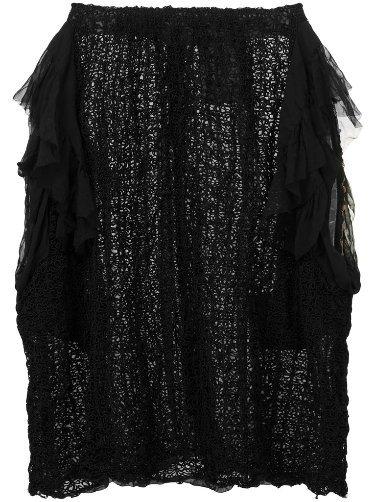 COMME DES GARÇONS ruffle details skirt