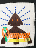 WALTER VAN BEIRENDONCK embroidered tribal sweatshirt