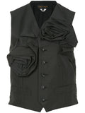 COMME DES GARÇONS folded roses vest
