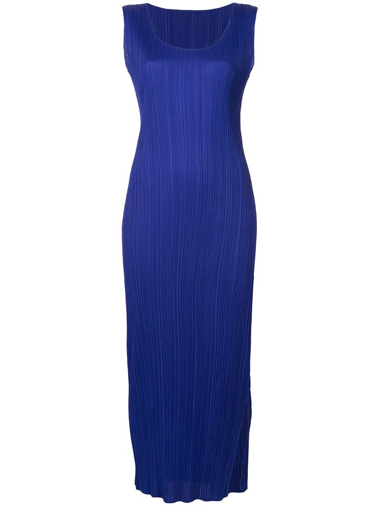 ISSEY MIYAKE pleated midi dress