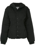 YOHJI YAMAMOTO fitted puffer coat