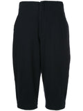 COMME DES GARÇONS structured cropped trousers