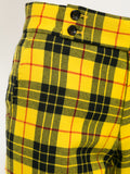COMME DES GARÇONS tartan cropped trousers