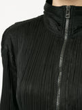 ISSEY MIYAKE pleated long jacket