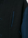 ISSEY MIYAKE two tone bomber jacket