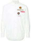 COMME DES GARÇONS SHIRT applique pocket shirt