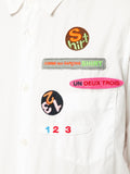 COMME DES GARÇONS SHIRT applique pocket shirt