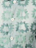 COMME DES GARÇONS robe de chambre stiff flowers jacket