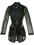 COMME DES GARÇONS belted trench coat