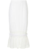 COMME DES GARÇONS midi frilled skirt