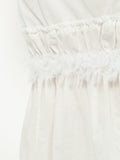 COMME DES GARÇONS midi frilled skirt