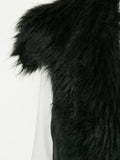 COMME DES GARÇONS faux-fur vest