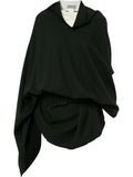 YOHJI YAMAMOTO asymmetric belted top