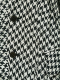 COMME DES GARÇONS houndstooth patterned coat
