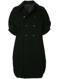 COMME DES GARÇONS short-sleeve double breasted coat