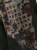 YOHJI YAMAMOTO contrast cropped trousers