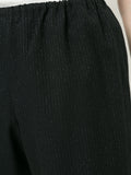 COMME DES GARÇONS pin-stripe fitted shorts
