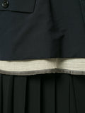 COMME DES GARÇONS long-sleeve fitted jacket