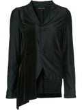 COMME DES GARÇONS asymmetric fitted blazer