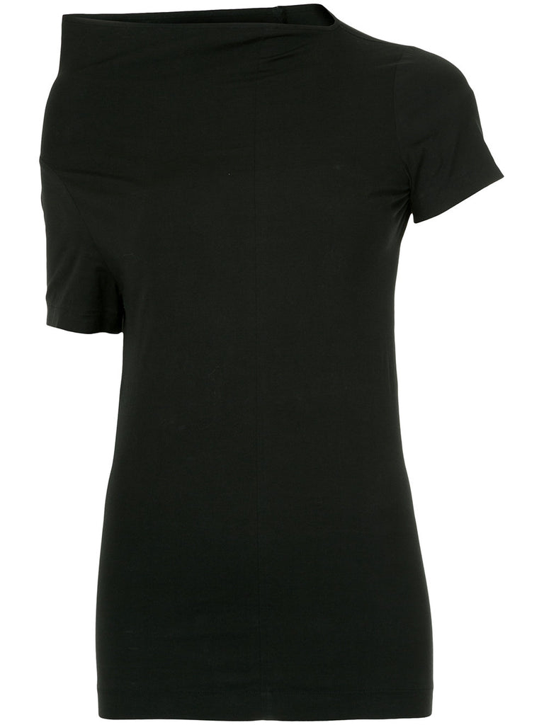 COMME DES GARÇONS asymmetric short-sleeve top