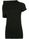 COMME DES GARÇONS asymmetric short-sleeve top
