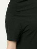 COMME DES GARÇONS asymmetric short-sleeve top