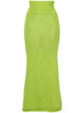 COMME DES GARÇONS long knitted skirt