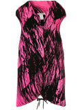 ISSEY MIYAKE sleeveless fitted jacket