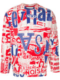 WALTER VAN BEIRENDONCK W & LT typography newspaper print top