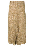YOHJI YAMAMOTO floral patterned trousers