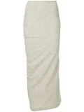 COMME DES GARÇONS stretchy long skirt