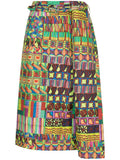 COMME DES GARÇONS Kaleidoscope Dan Michiels print skirt