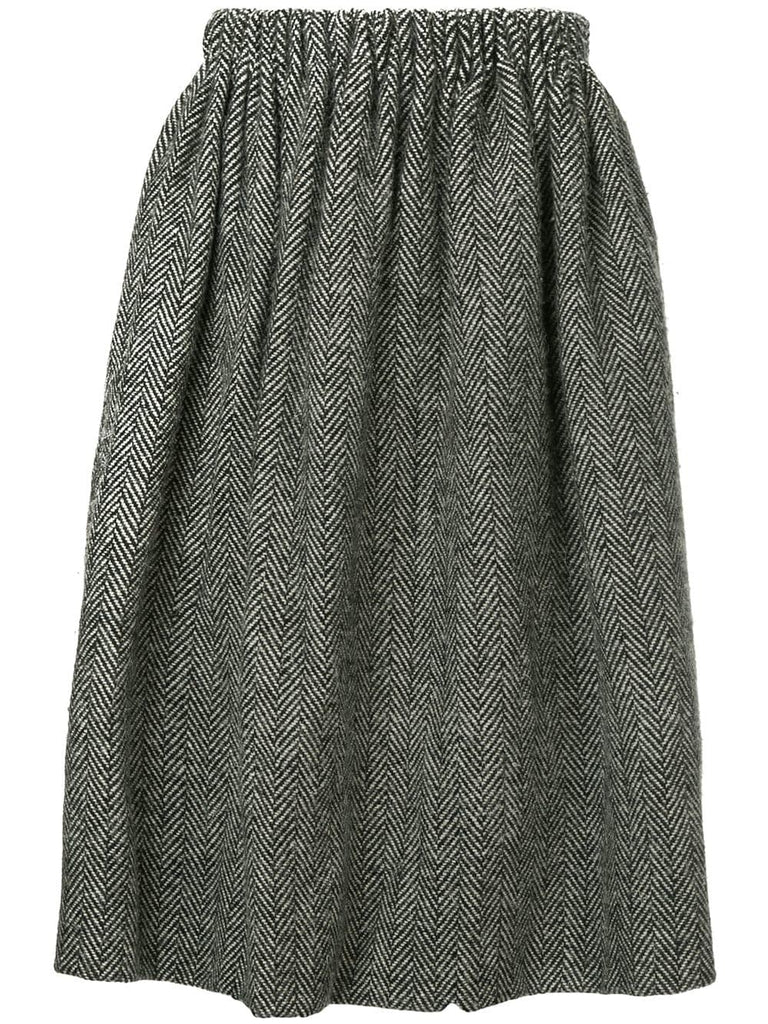 JUNYA WATANABE COMME DES GARÇONS herringbone skirt