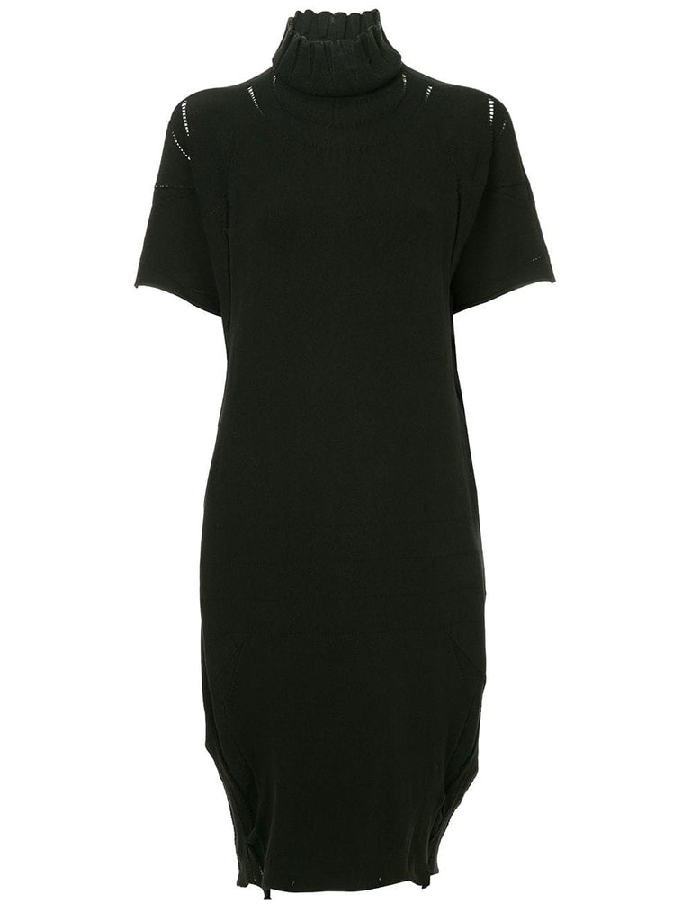ISSEY MIYAKE turtleneck sweater dress