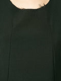COMME DES GARÇONS raw edges midi dress