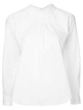 COMME DES GARÇONS back to front peter pan collar shirt