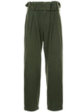 YOHJI YAMAMOTO high waisted pleated trousers