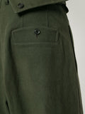 YOHJI YAMAMOTO high waisted pleated trousers