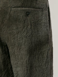 YOHJI YAMAMOTO Pour Homme drawstring houndstooth trousers