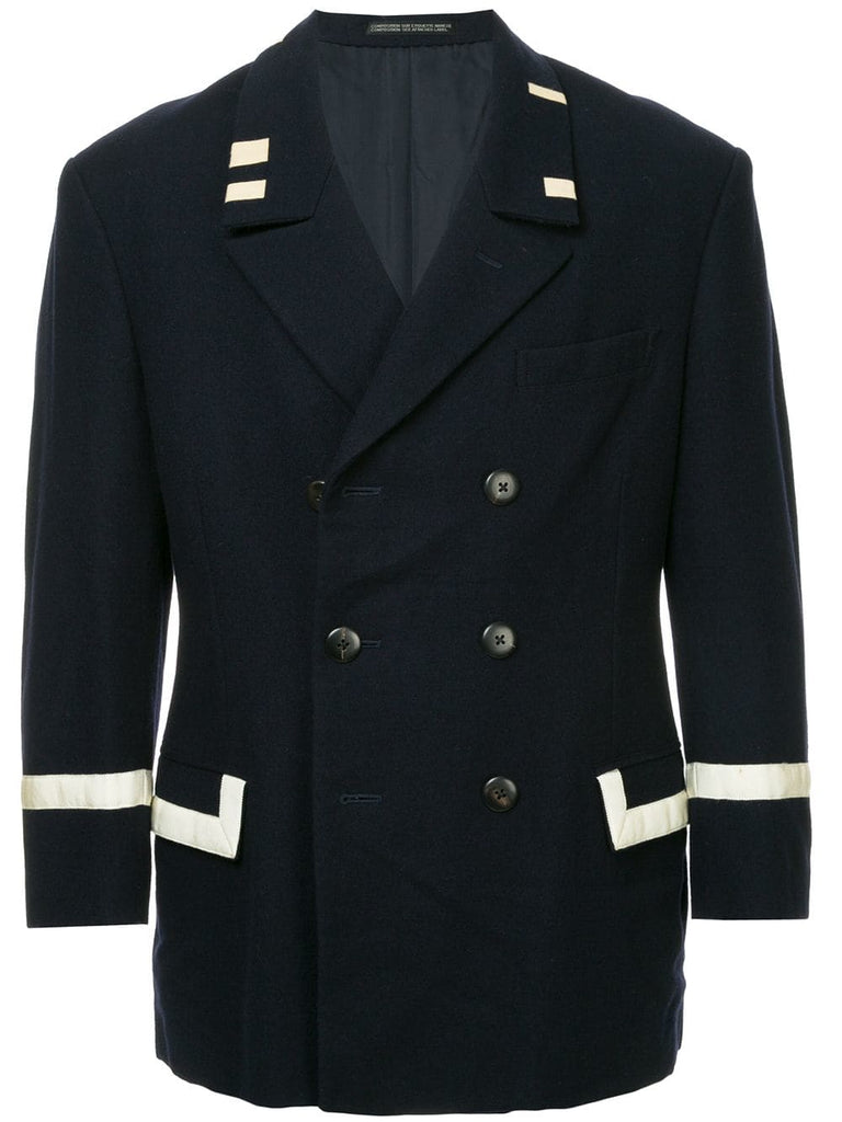 YOHJI YAMAMOTO double breasted jacket