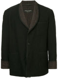 COMME DES GARÇONS Homme Plus rope trim no collar jacket