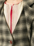 ISSEY MIYAKE houndstooth loose jacket