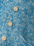 YOHJI YAMAMOTO oversized double-breasted tweed jacket